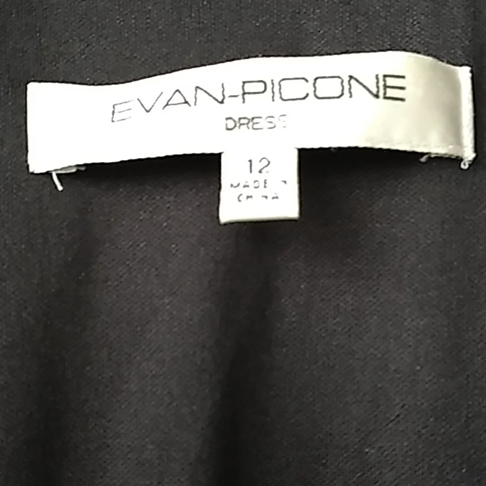 Y2K, Vintage Evan-Picone Cocktail Dress, - Picture 3 of 13